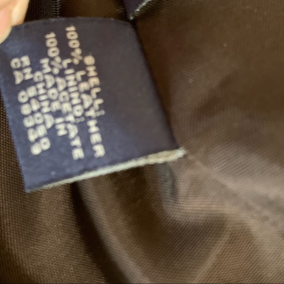 Anne Klein Genuine Leather Jacket Size 10 - Picture 10 of 10